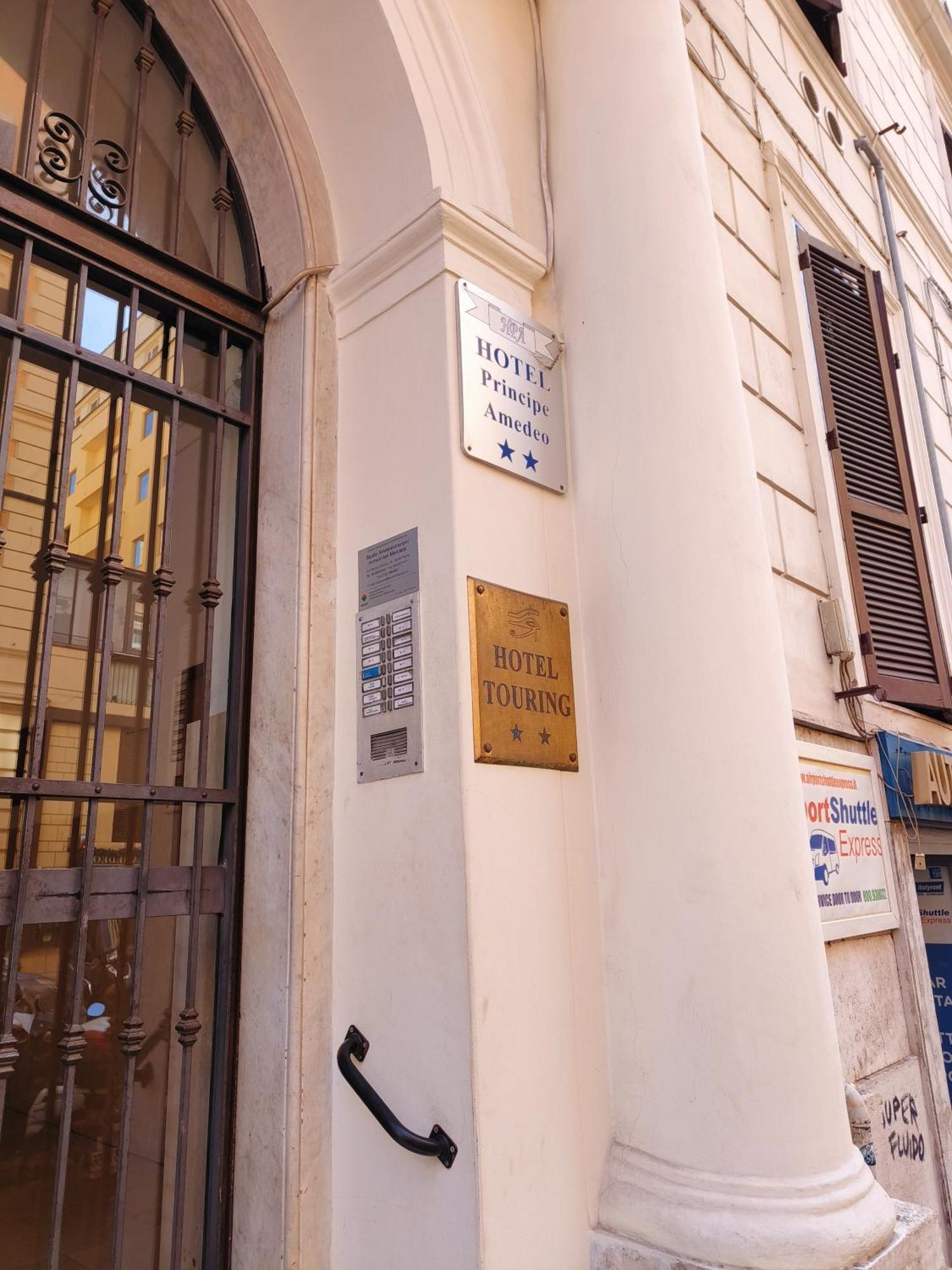 Hotel Principe Amedeo Рим Екстер'єр фото